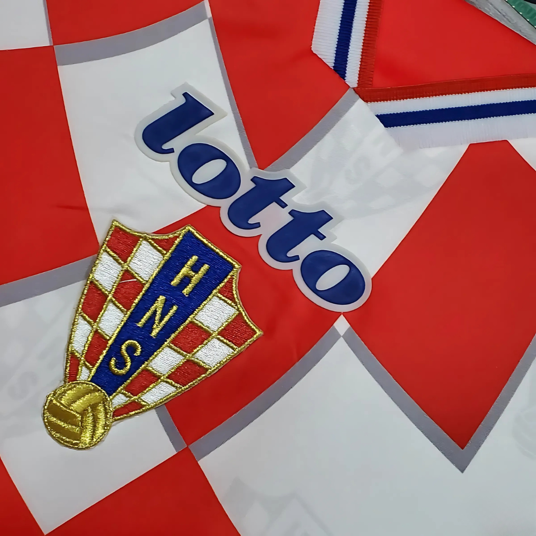Camiseta Retro Croacia 1998 Visita