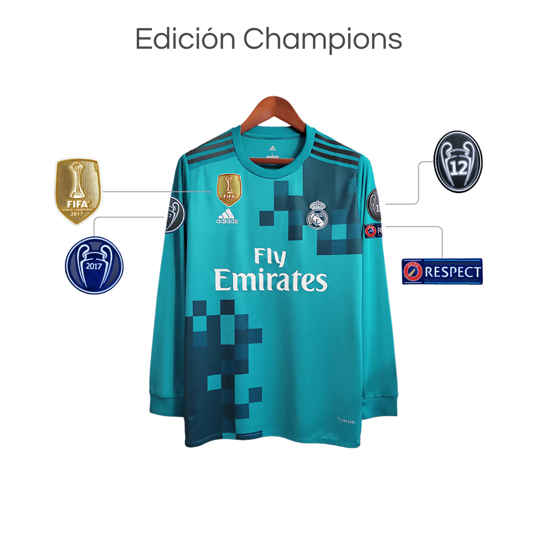 Camiseta Retro Real Madrid 17/18 Alternativa