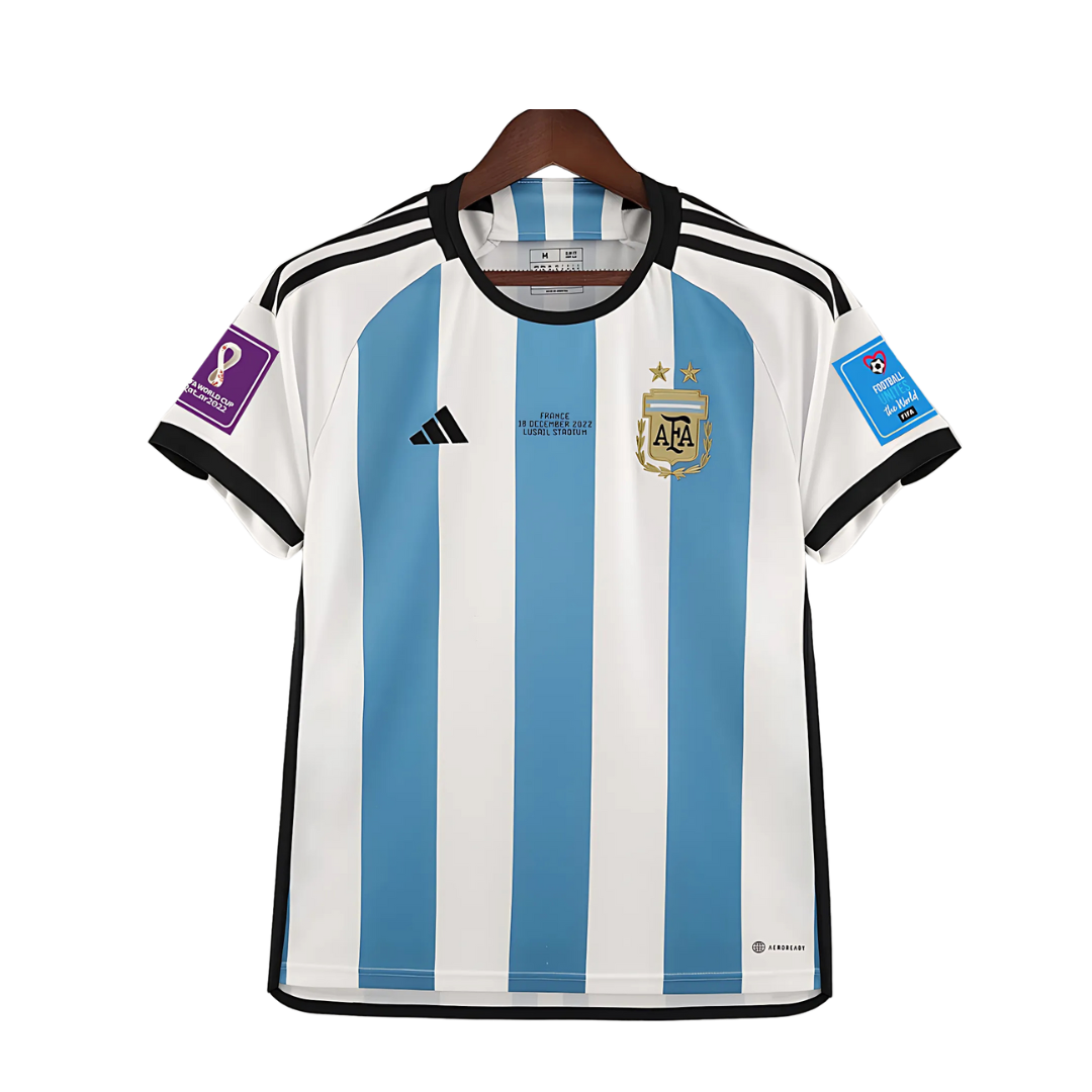 Camiseta Retro Argentina Edición Final del Mundial 2022