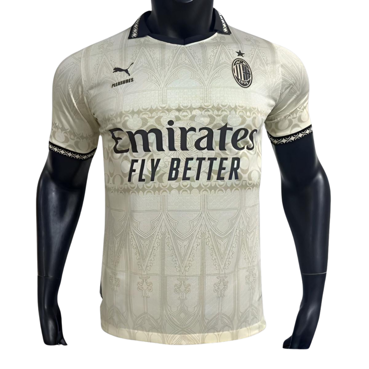 Camiseta AC Milán x Pleasure Blanca 23/24