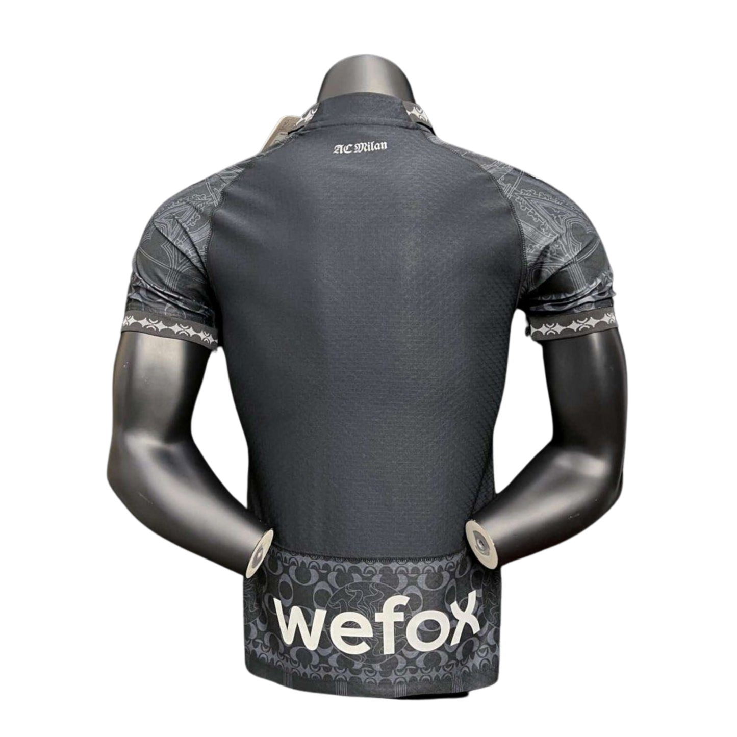 Camiseta AC Milán x Pleasure Negra 23/24