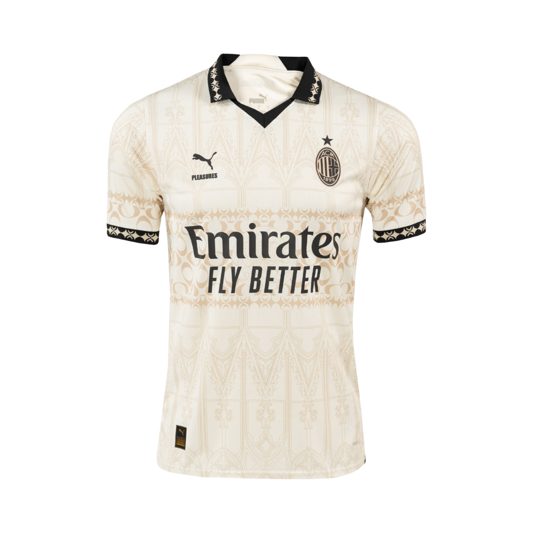 Camiseta AC Milán x Pleasure Blanca 23/24