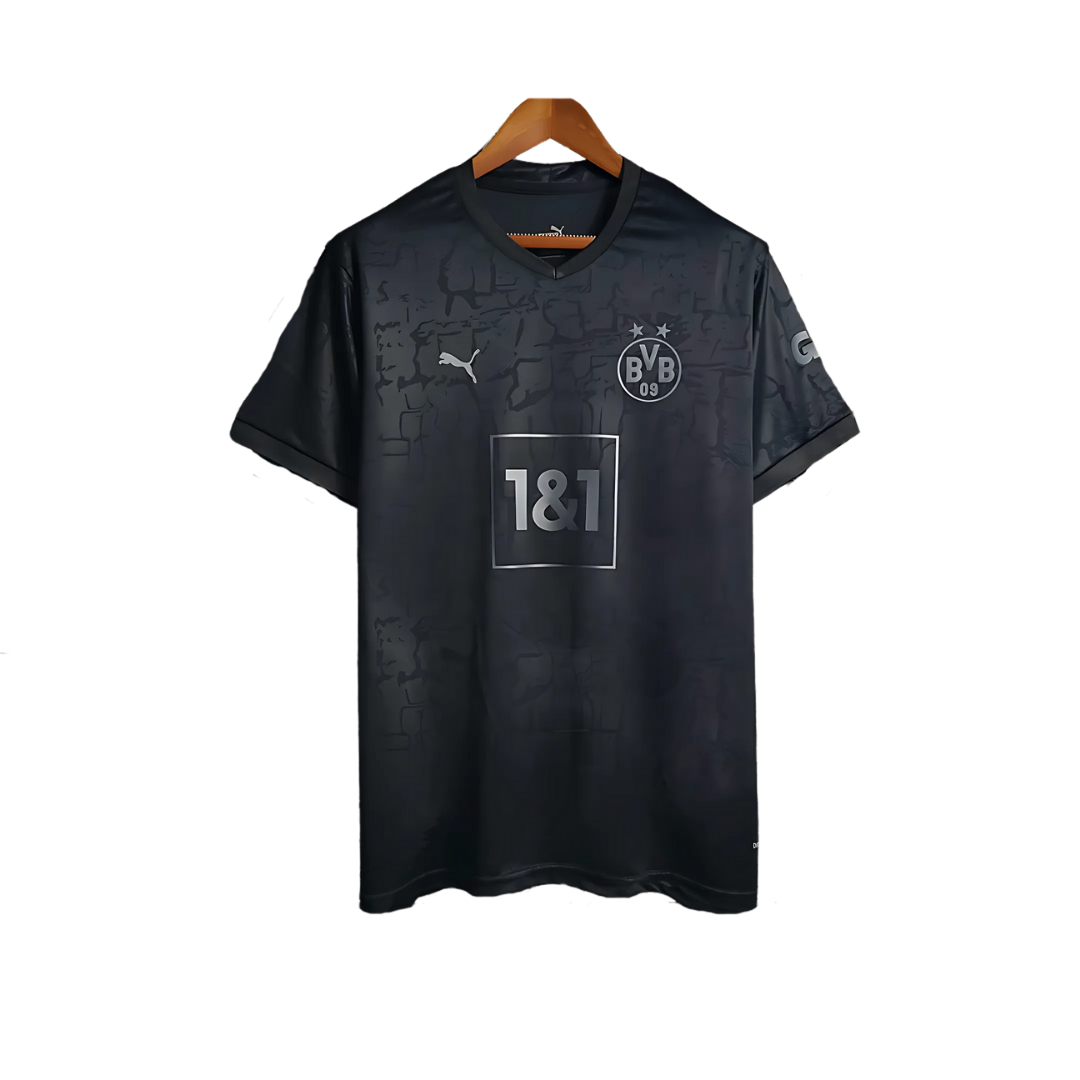 Camiseta Retro Borussia Dortmund 23/24 Blackout Edition