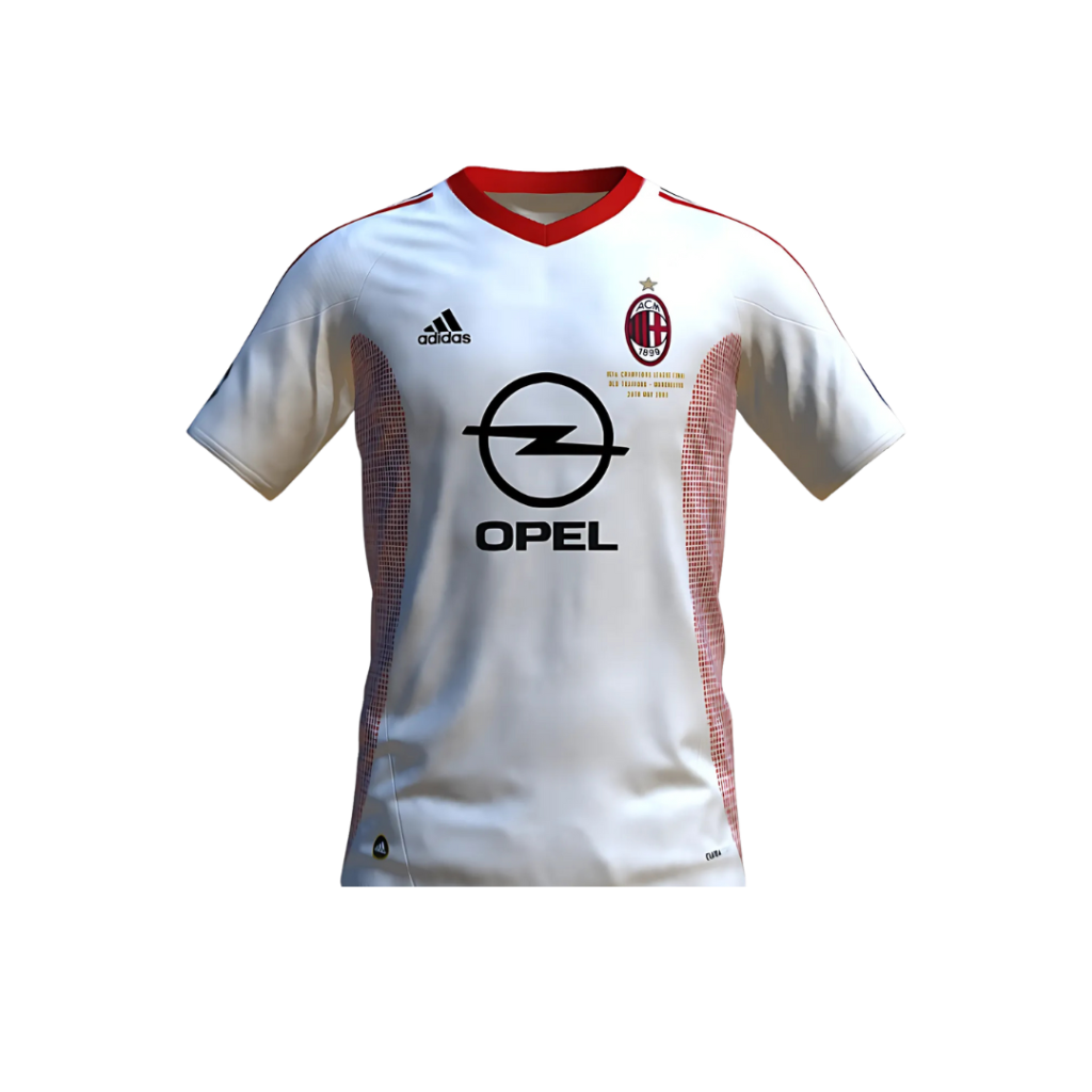 Camiseta Retro AC Milán 02/03 Edición Final de Champions