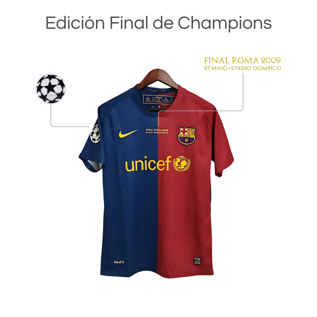 Camiseta Retro FC Barcelona 08/09 Local