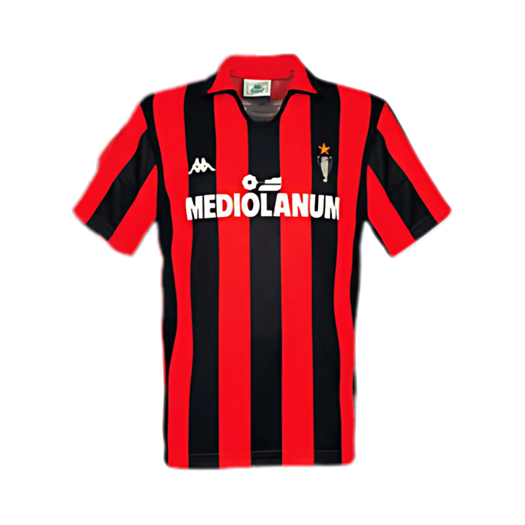 Camiseta Retro AC Milán 89/90 Local