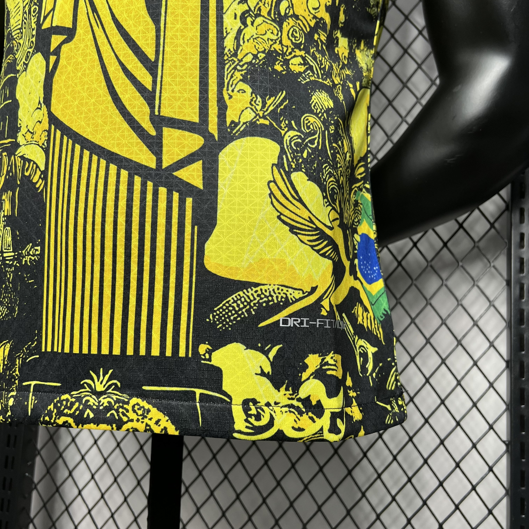 Camiseta Brasil 2024 Milagre Amarelo Edition
