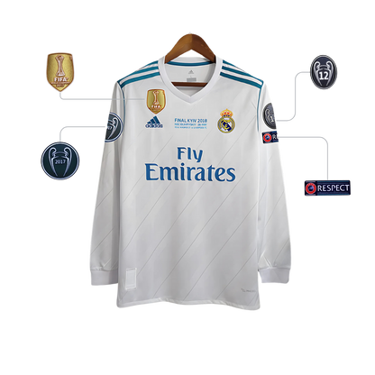 Camiseta Retro Real Madrid 17/18 Local
