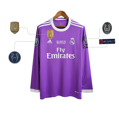 Camiseta Retro Real Madrid 16/17 Visitante