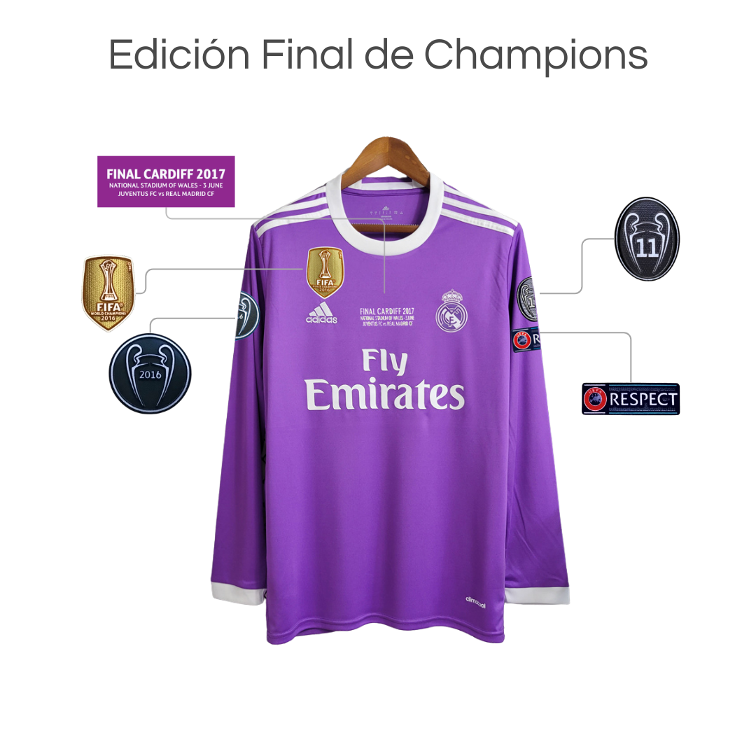 Camiseta Retro Real Madrid 16/17 Visitante