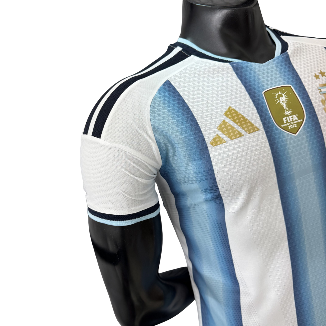 Camiseta Argentina 2026 Local + Parche de Campeón del Mundo 2022