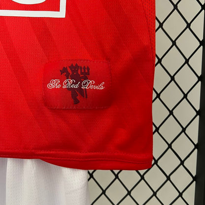 Kit Niños Manchester United 07/08 Local
