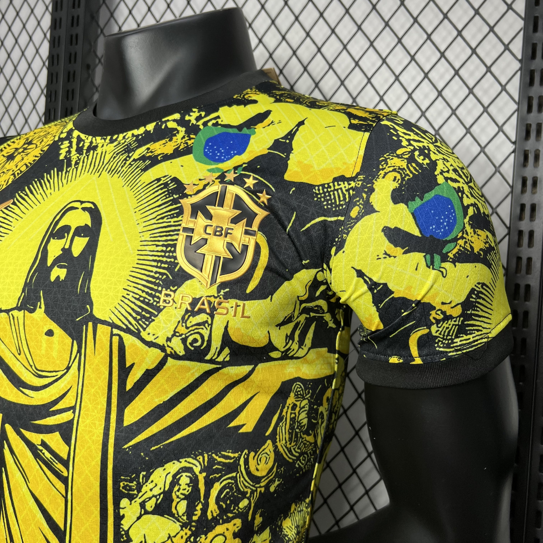 Camiseta Brasil 2024 Milagre Amarelo Edition