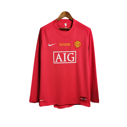 Camiseta Retro Manchester United 07/08 Local UEFA Champions League