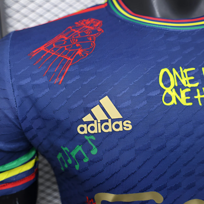 Camiseta Ajax 22/23 Edición Especial Bob Marley Azul