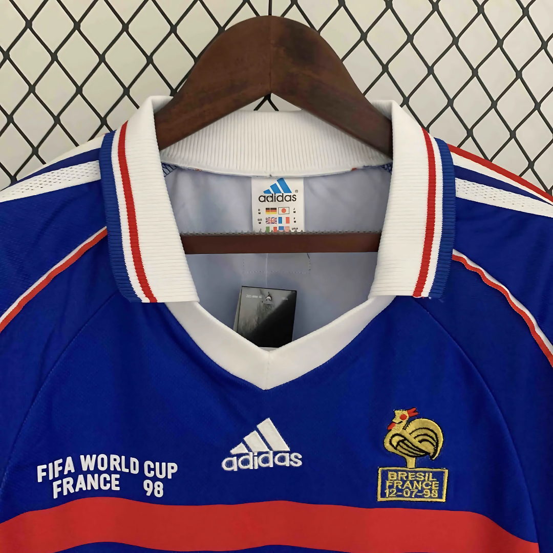 Camiseta Retro Francia 1998 Local