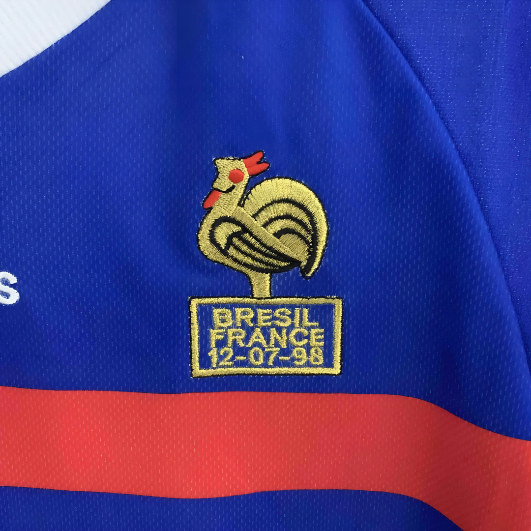 Camiseta Retro Francia 1998 Local