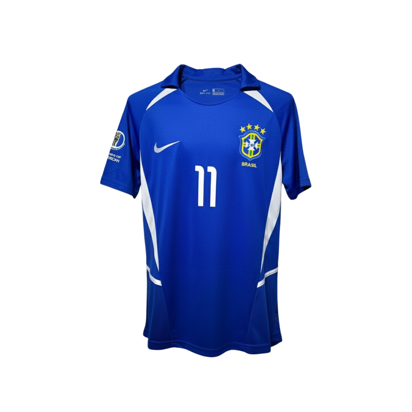 Camiseta Retro Brasil 2002 Visita