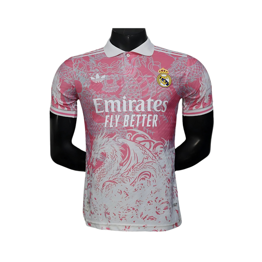 Camiseta Real Madrid 25/26 Pink Dragon Ink Edition
