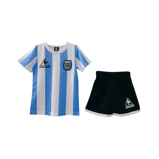 Kit Niños Retro Argentina 1986 Local
