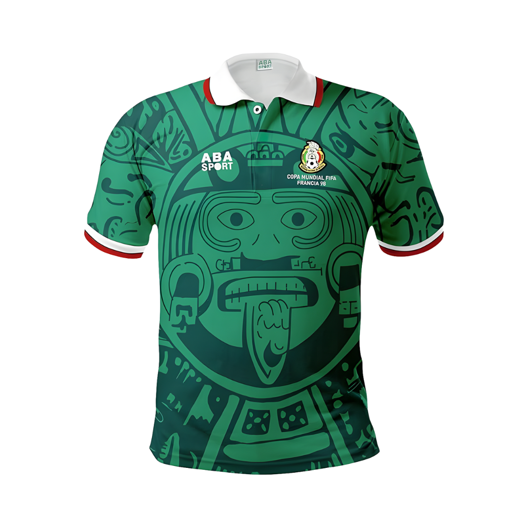 Camiseta Retro México 1998 Local