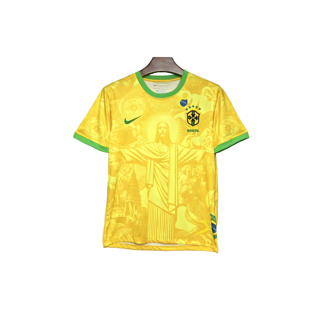 Camiseta Brasil 2024 Orgulho Nacional Edition