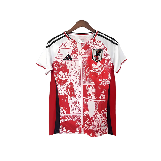 Camiseta Japón 2024 Dragon Ball Z Red Comic Edition