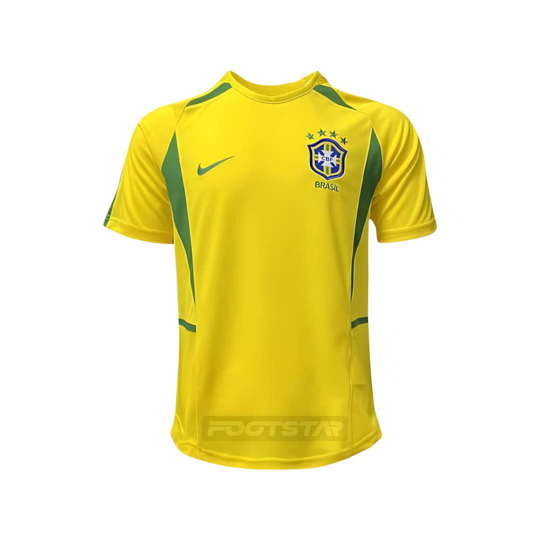 Camiseta Retro Brasil 2002 Local
