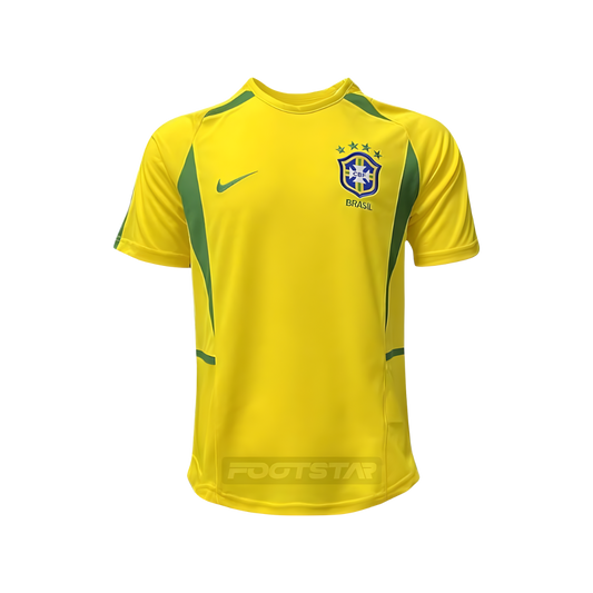 Camiseta Retro Brasil 2002 Local