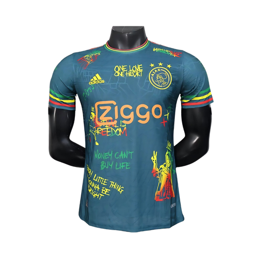 Camiseta Ajax 25/26 Edición Especial Bob Marley Verde