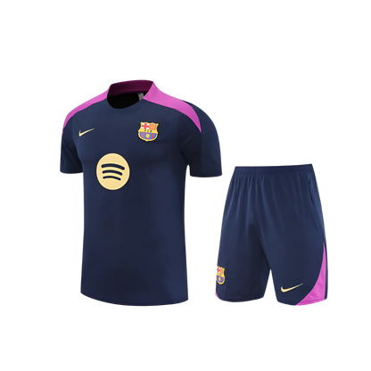 Kit Camiseta de Entrenamiento Azul Marino - FC Barcelona 25/26