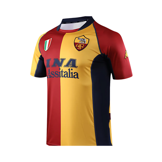 Camiseta Retro AS Roma 01/02 Local - Champions League