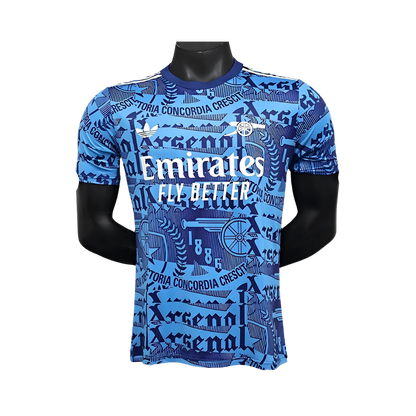 Camiseta de Entrenamiento Arsenal 2025/26 Azul