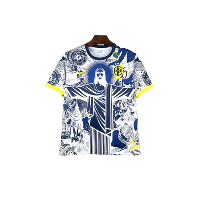 Camiseta Brasil 2025 Cristo Redentor Edition