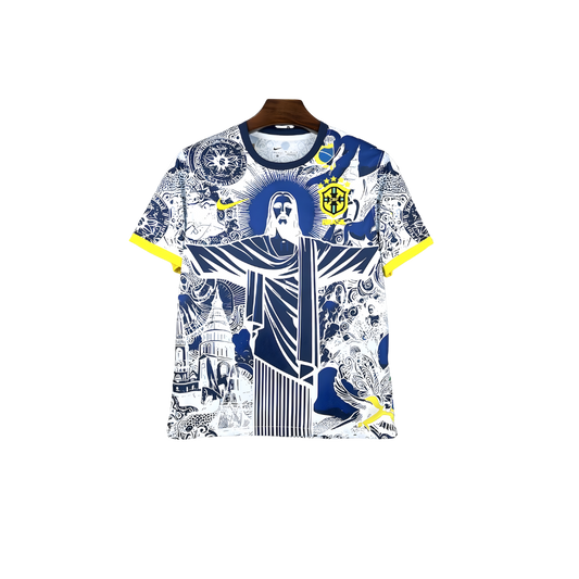 Camiseta Brasil 2025 Cristo Redentor Edition
