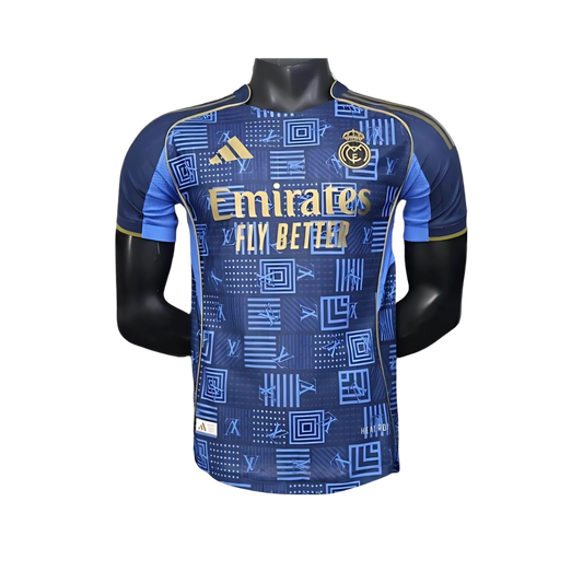 Camiseta Real Madrid 25/26 Blue Geometric Specials
