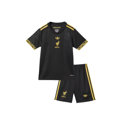Kit Niños México 2025 Edición Especial Copa Oro - Negro