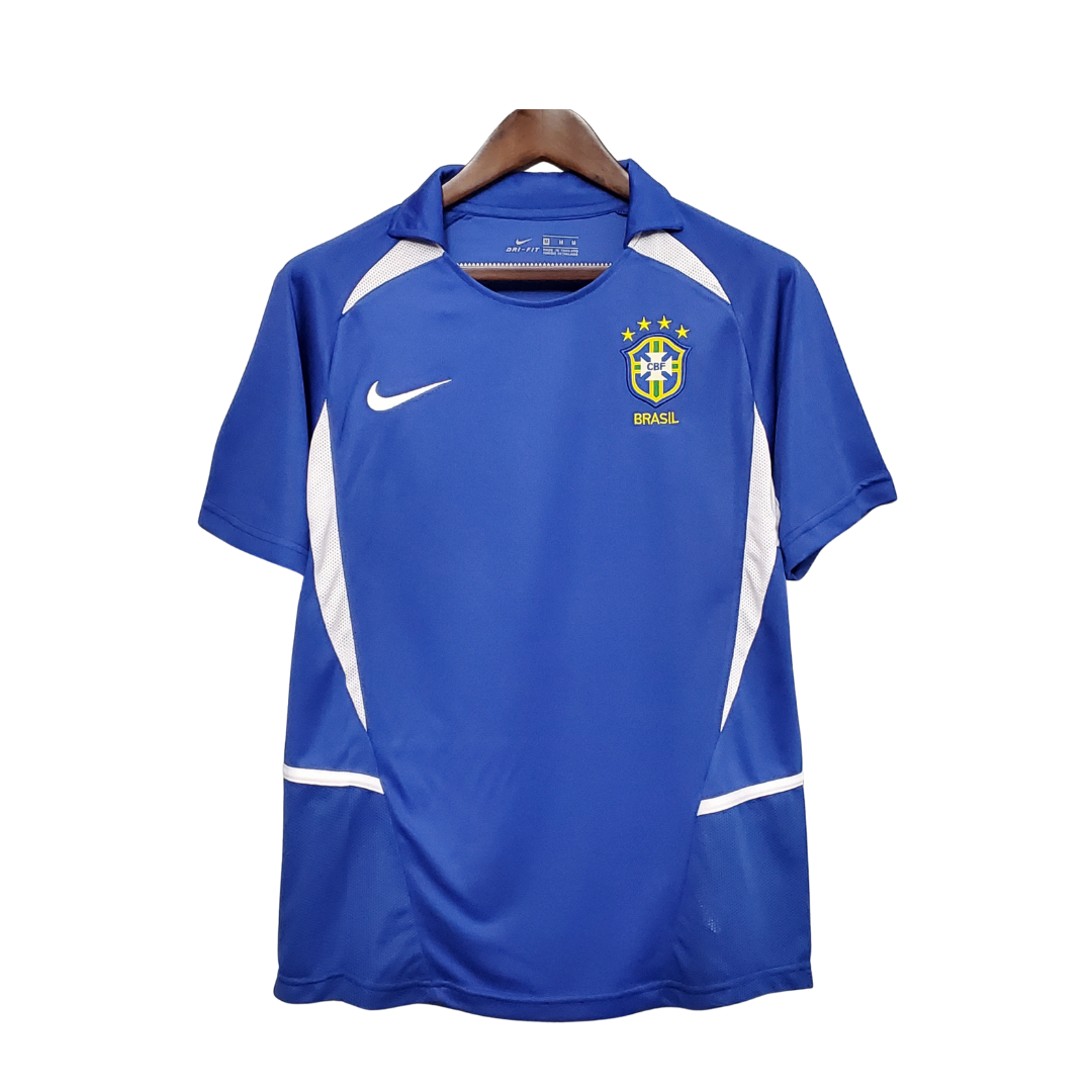 Camiseta Retro Brasil 2002 Visita
