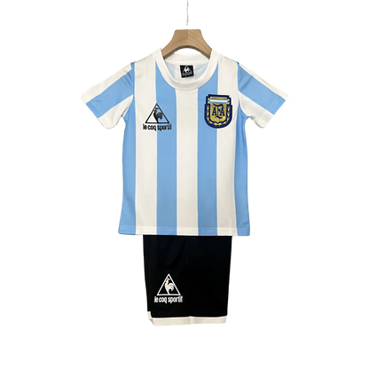 Kit Niños Retro Argentina 1986 Local