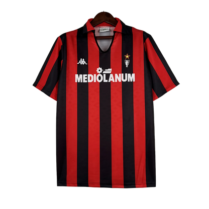 Camiseta Retro AC Milán 89/90 Local
