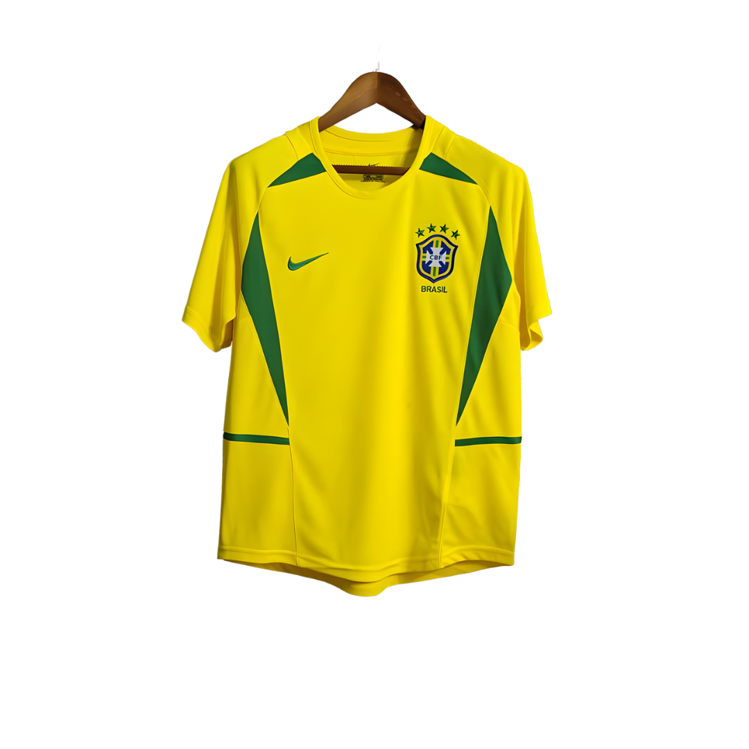 Camiseta Retro Brasil 2002 Local
