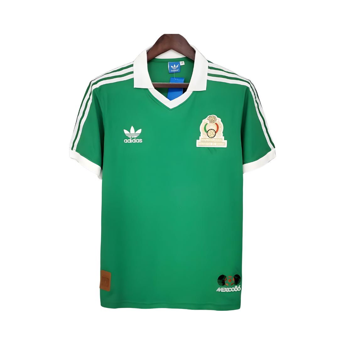 Camiseta Retro México 1986 Local