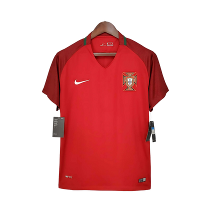 Camiseta Retro Portugal 2016 Local