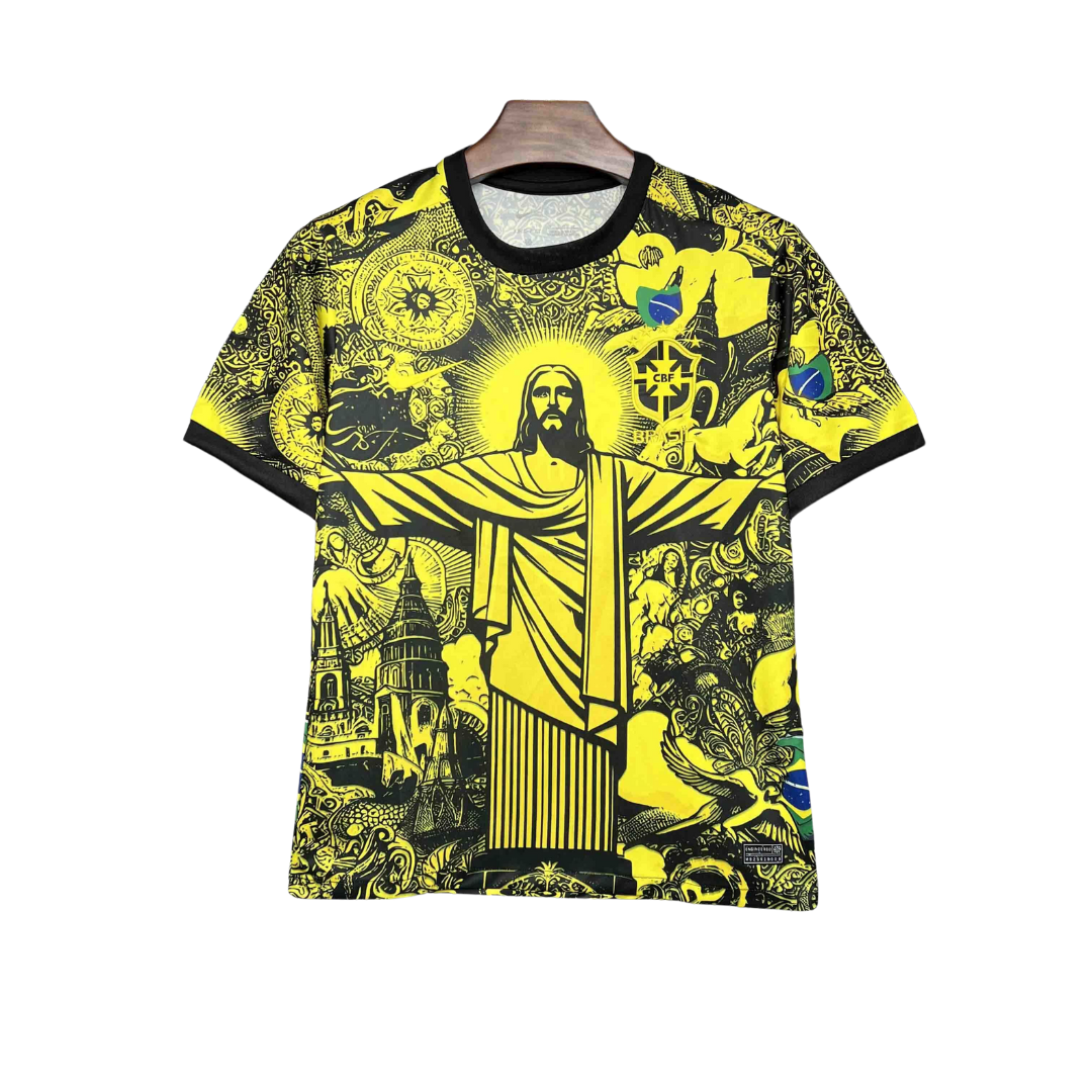 Camiseta Brasil 2024 Milagre Amarelo Edition