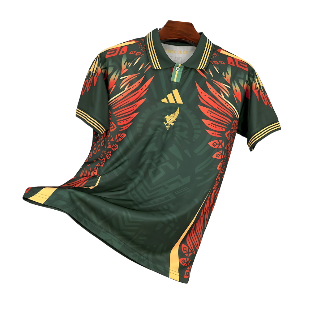 Camiseta México 2025 Edición Especial Verde Oscuro