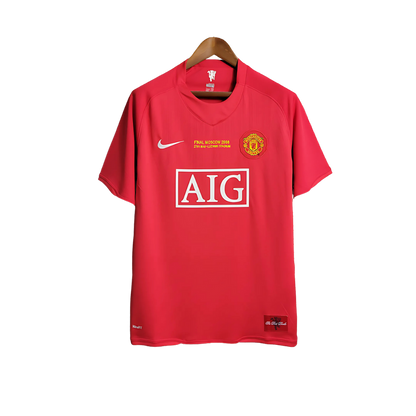 Camiseta Retro Manchester United 07/08 Local UEFA Champions League