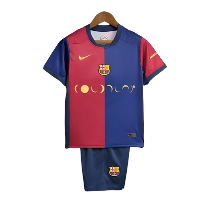 Kit Niños FC Barcelona 24/25 Local Coldplay Edition