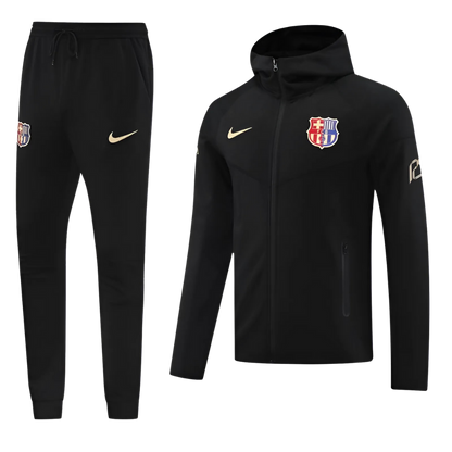 Kit de Sudadera Full Zipper Black FC Barcelona 24/25