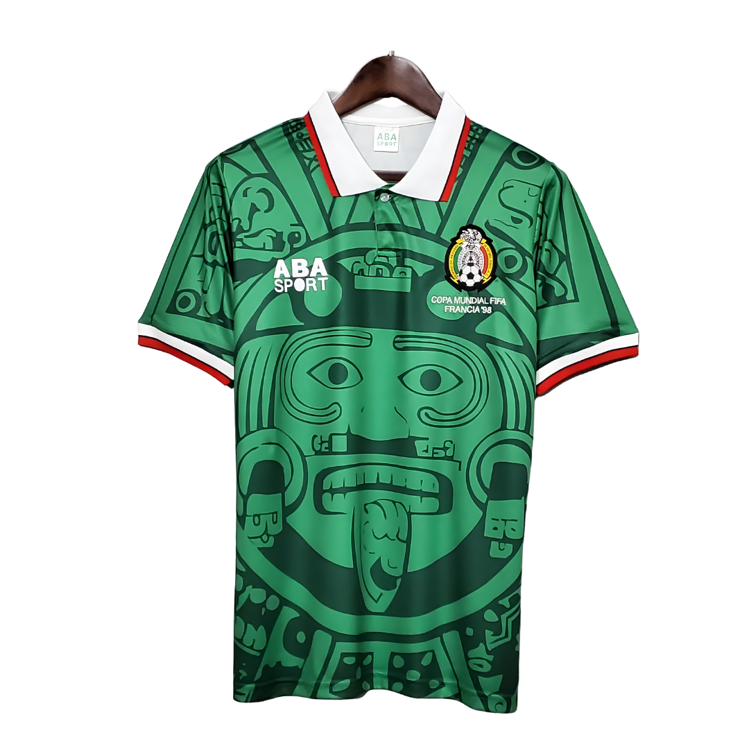 Camiseta Retro México 1998 Local