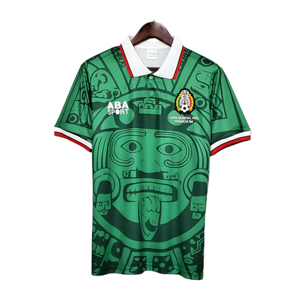 Camiseta Retro México 1998 Local